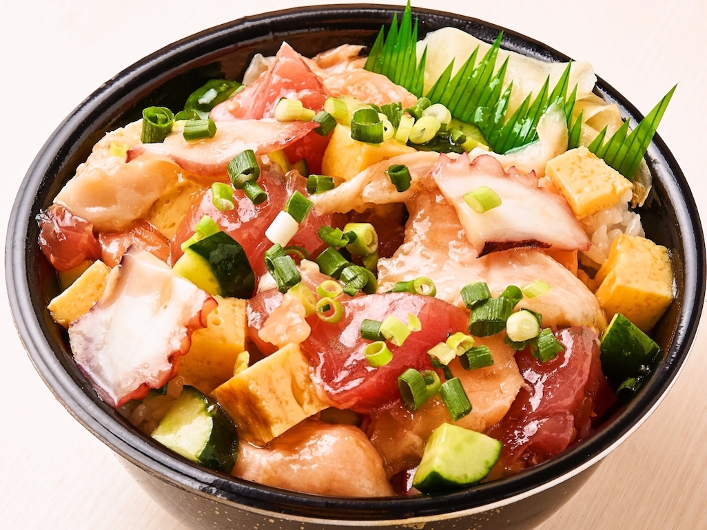 72 ハワイアンポキ丼 魚丼